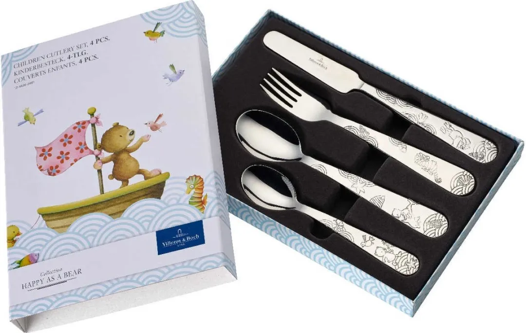 Villeroy & Boch Kinderbestekset Happy as a Bear