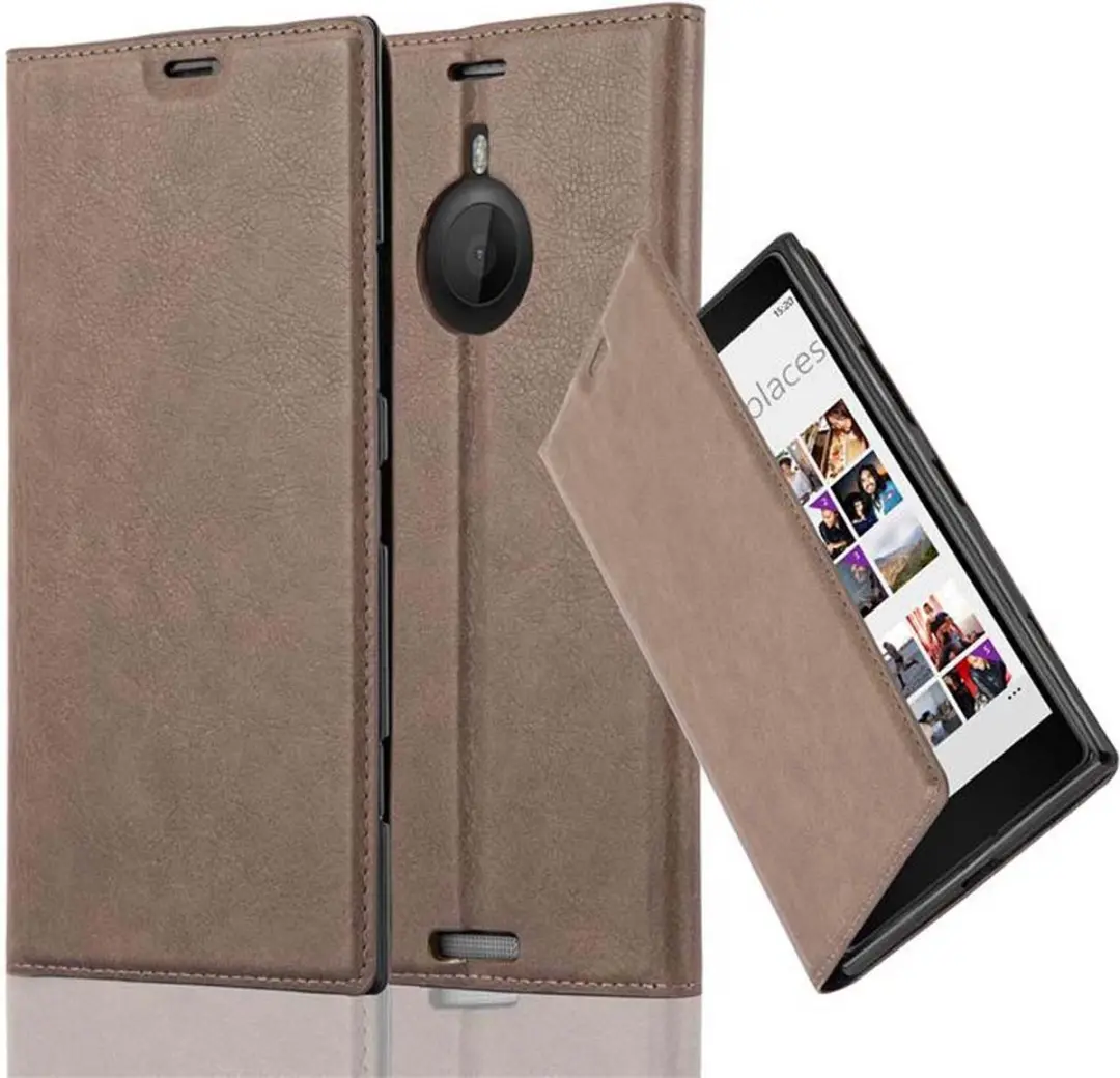 Cadorabo Hoesje geschikt voor Nokia Lumia 1520 in KOFFIE BRUIN