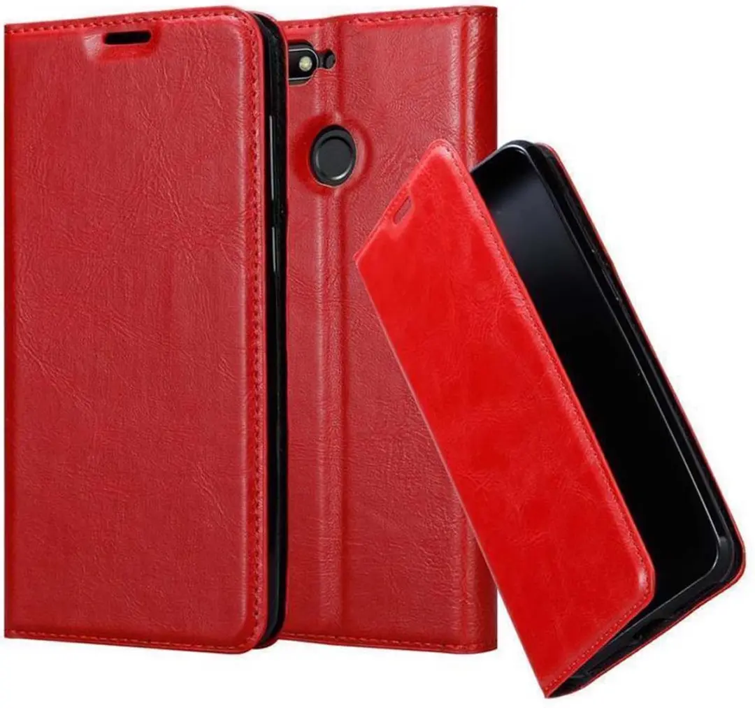 Cadorabo Hoesje geschikt voor Huawei Y6 PRIME in APPEL ROOD