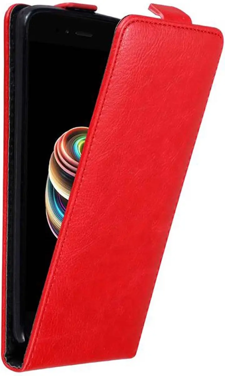 Cadorabo Hoesje geschikt voor Xiaomi Mi A1 / Mi 5X in APPEL ROOD