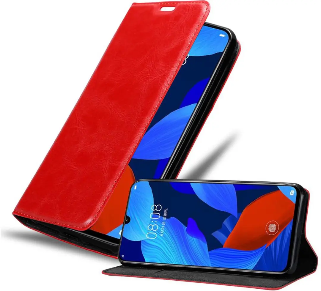 Cadorabo Hoesje geschikt voor Huawei NOVA 5 / 5 PRO in APPEL ROOD