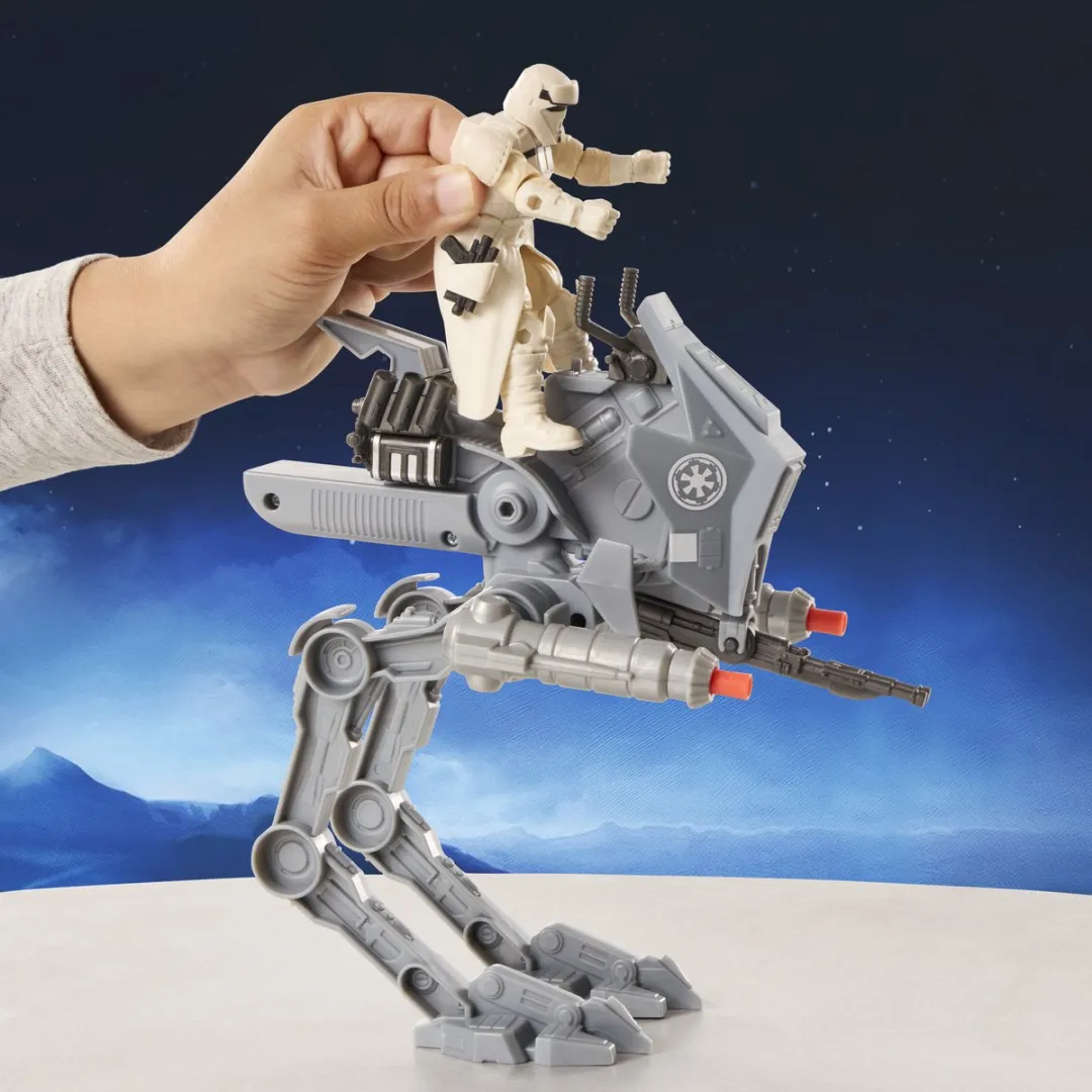 Star Wars ActionVerse AT-RT Driver Actiefiguur 11cm - Multicolor - afbeelding 6 van 6