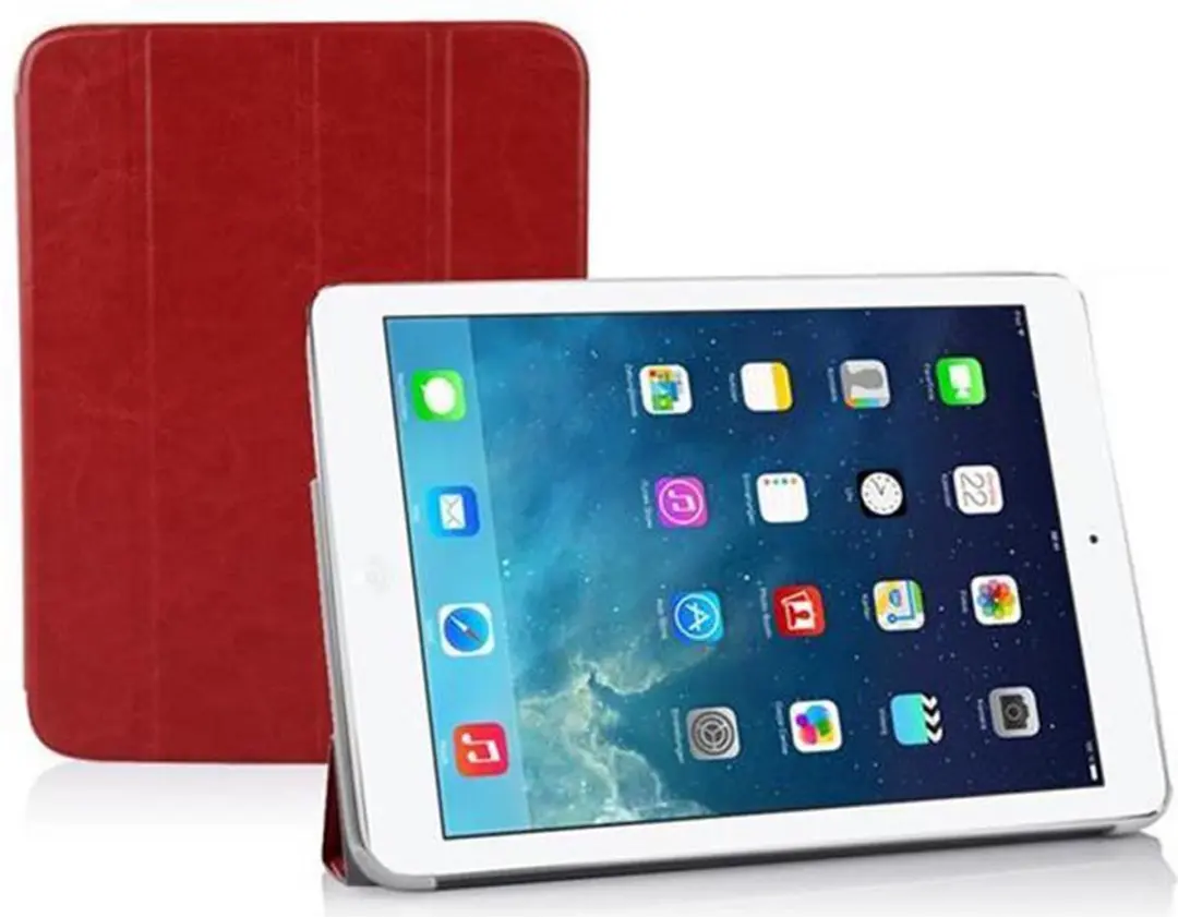Cadorabo Tablet Hoesje geschikt voor Apple iPad AIR 2 2014 / AIR 2013 in ZINNOBE