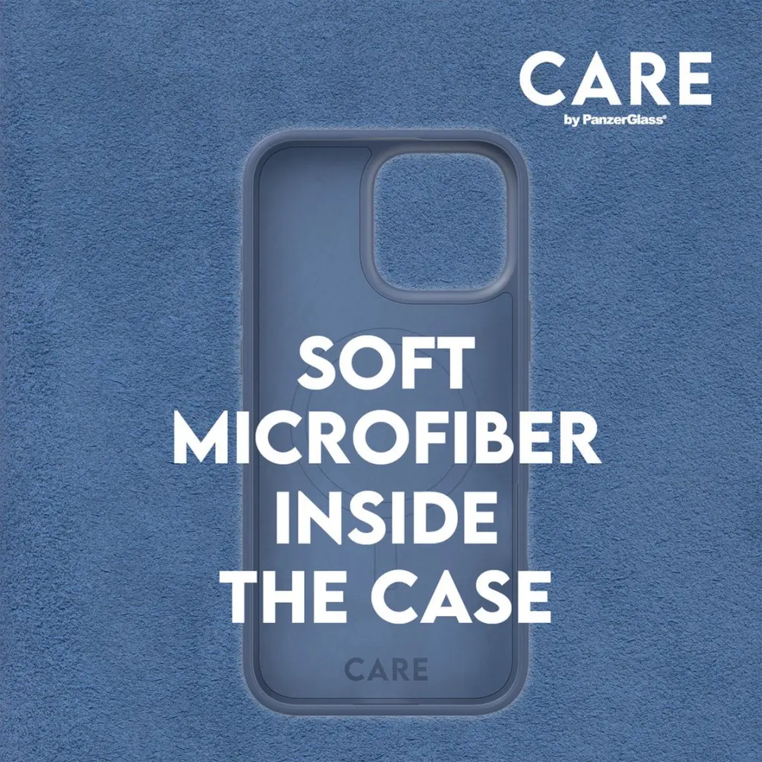 PanzerGlass CARE Fashion Hoesje MagSafe iPhone 16 Pro - Blauw - afbeelding 6 van 6
