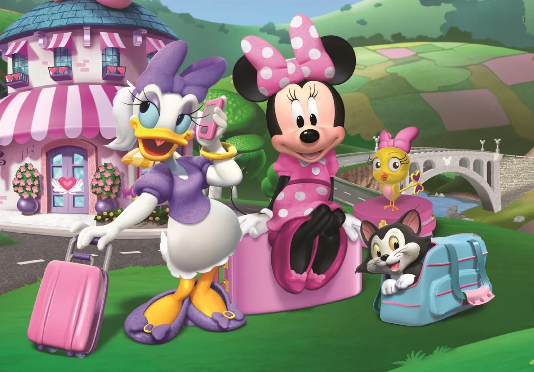 Clementoni Minnie Mouse Kinderpuzzel 30 Stukjes - Multicolor