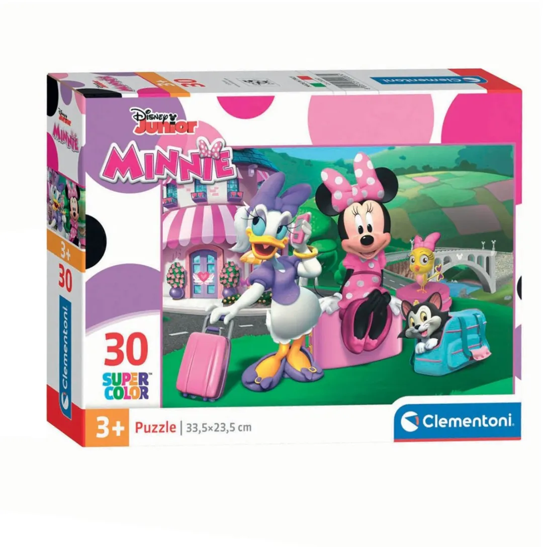 Clementoni Minnie Mouse Kinderpuzzel 30 Stukjes - Multicolor