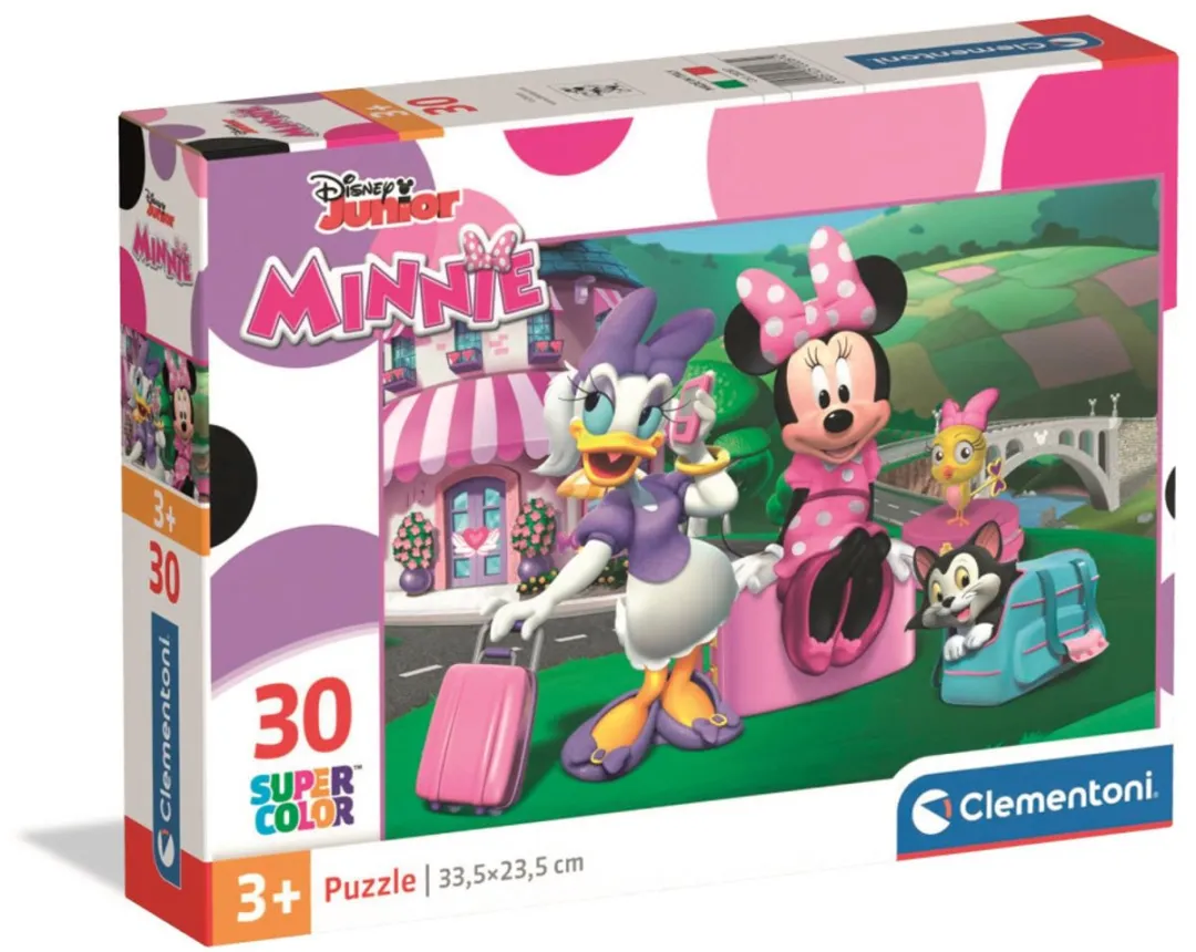 Clementoni Minnie Mouse Kinderpuzzel 30 Stukjes - Multicolor - afbeelding 6 van 6