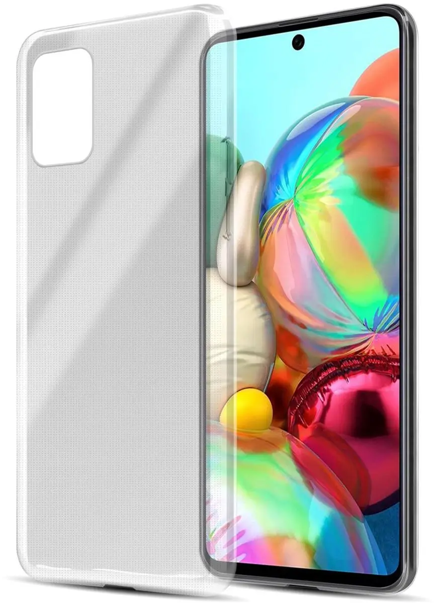 Cadorabo Hoesje geschikt voor Samsung Galaxy A72 4G / 5G in VOLLEDIG TRANSPARANT
