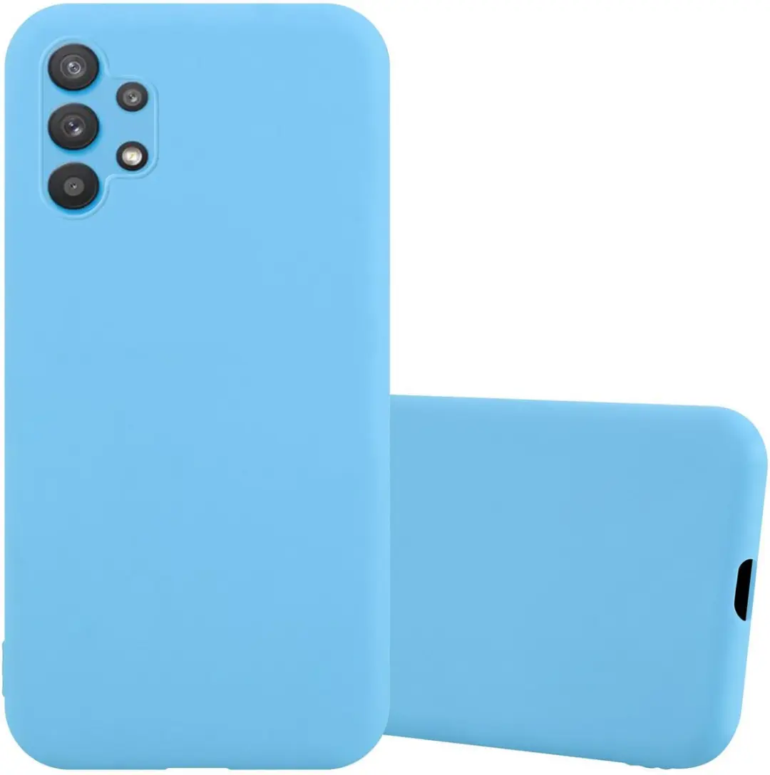 Cadorabo Hoesje geschikt voor Samsung Galaxy A32 4G in CANDY BLAUW