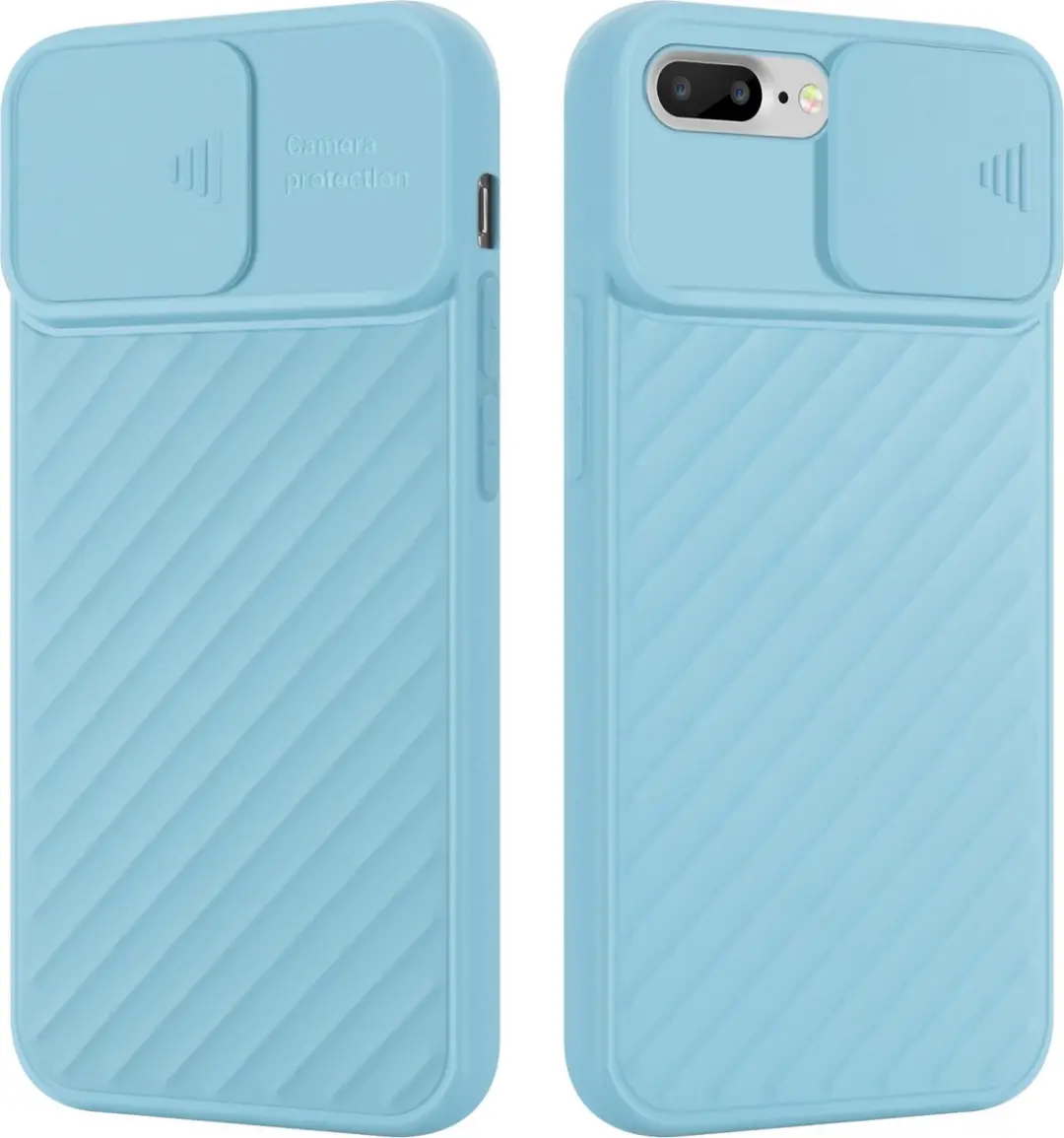 Cadorabo Hoesje geschikt voor Apple iPhone 7 PLUS / 7S PLUS / 8 PLUS in Mat Turk