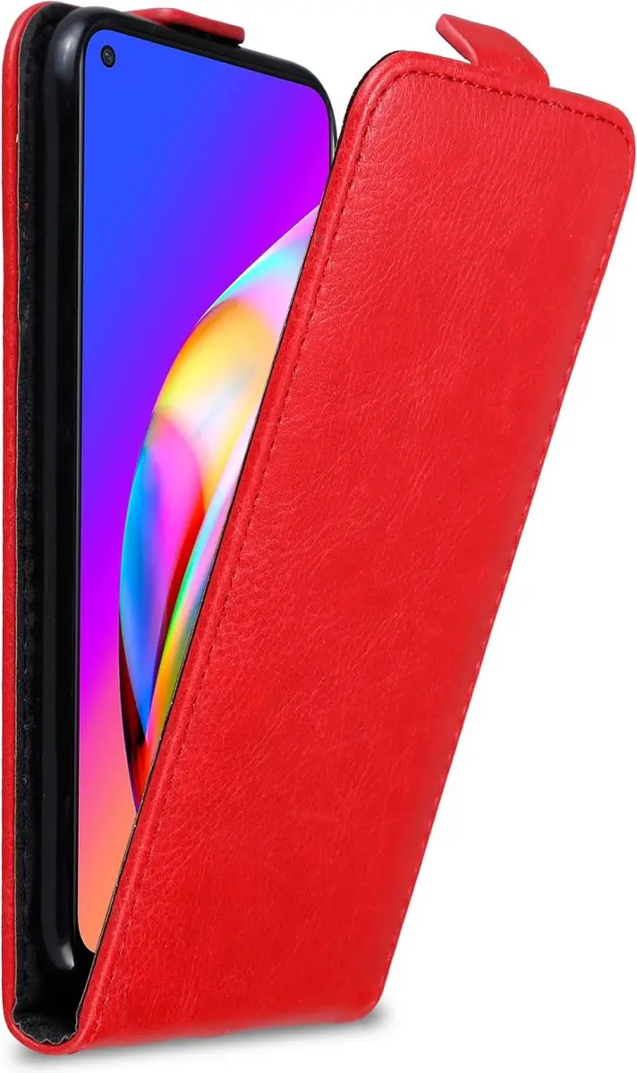 Cadorabo Hoesje geschikt voor Oppo A94 5G in APPEL ROOD