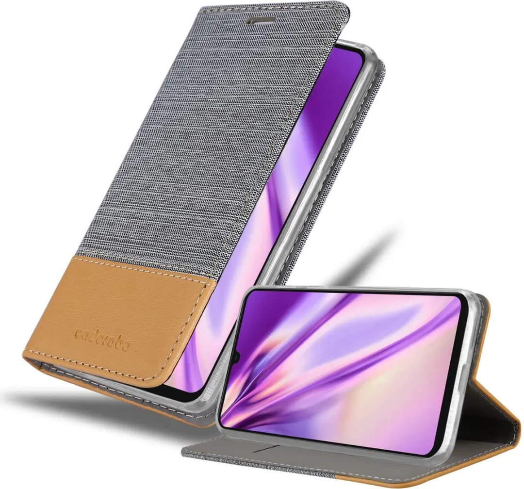 Cadorabo Hoesje geschikt voor Samsung Galaxy A33 5G in LICHTGRIJS BRUIN