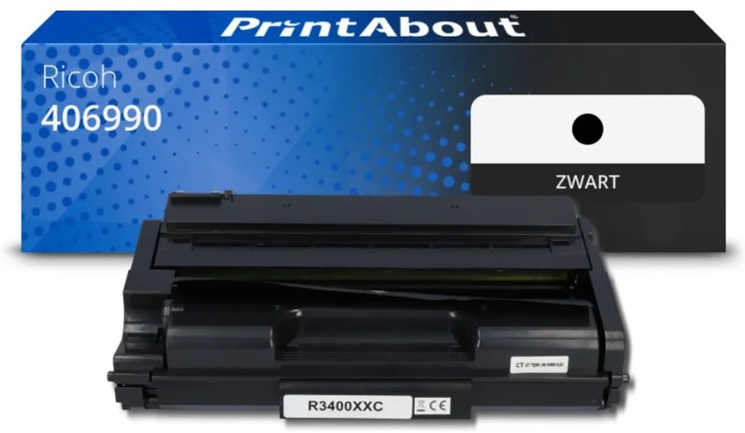 PrintAbout Ricoh 406990-PA Toner Zwart - 7.000 Pagina's
