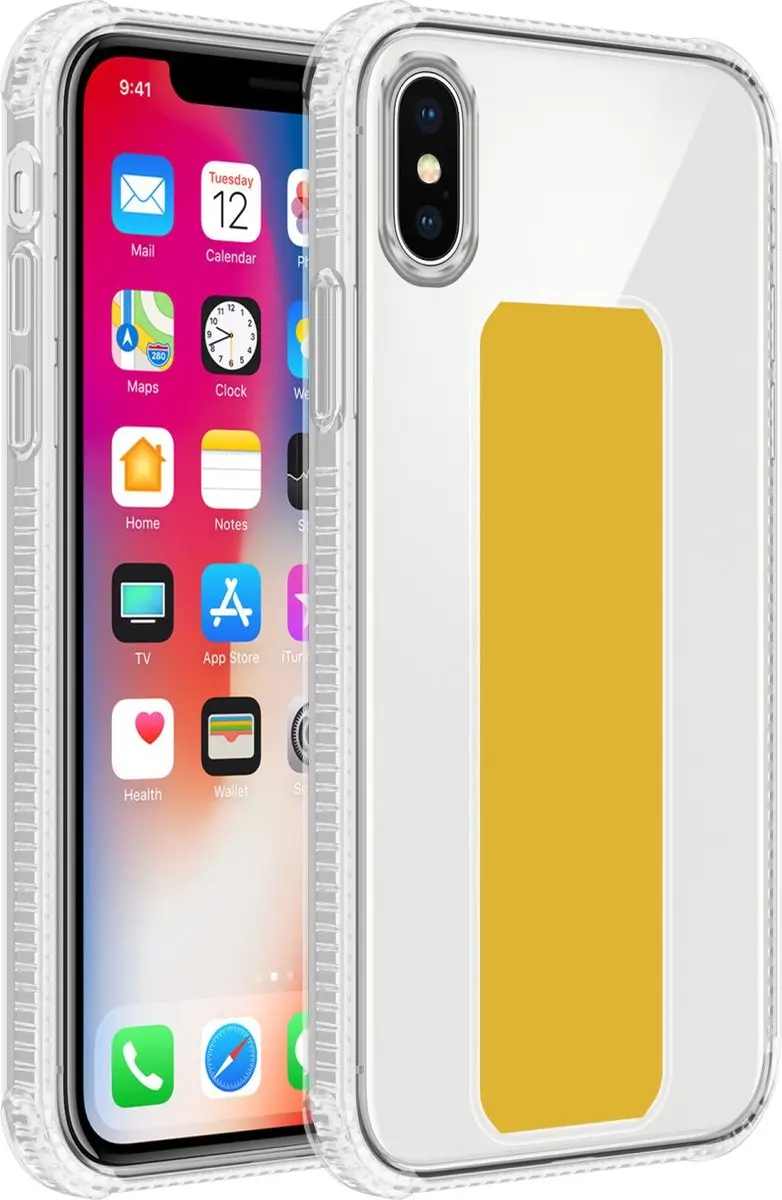 Cadorabo Hoesje geschikt voor Apple iPhone XS MAX in GEEL