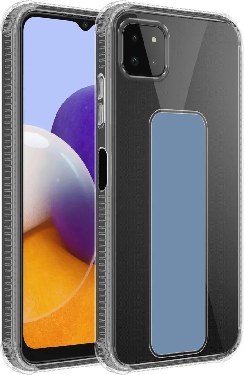 Cadorabo Hoesje geschikt voor Samsung Galaxy A22 5G in LICHTBLAUW