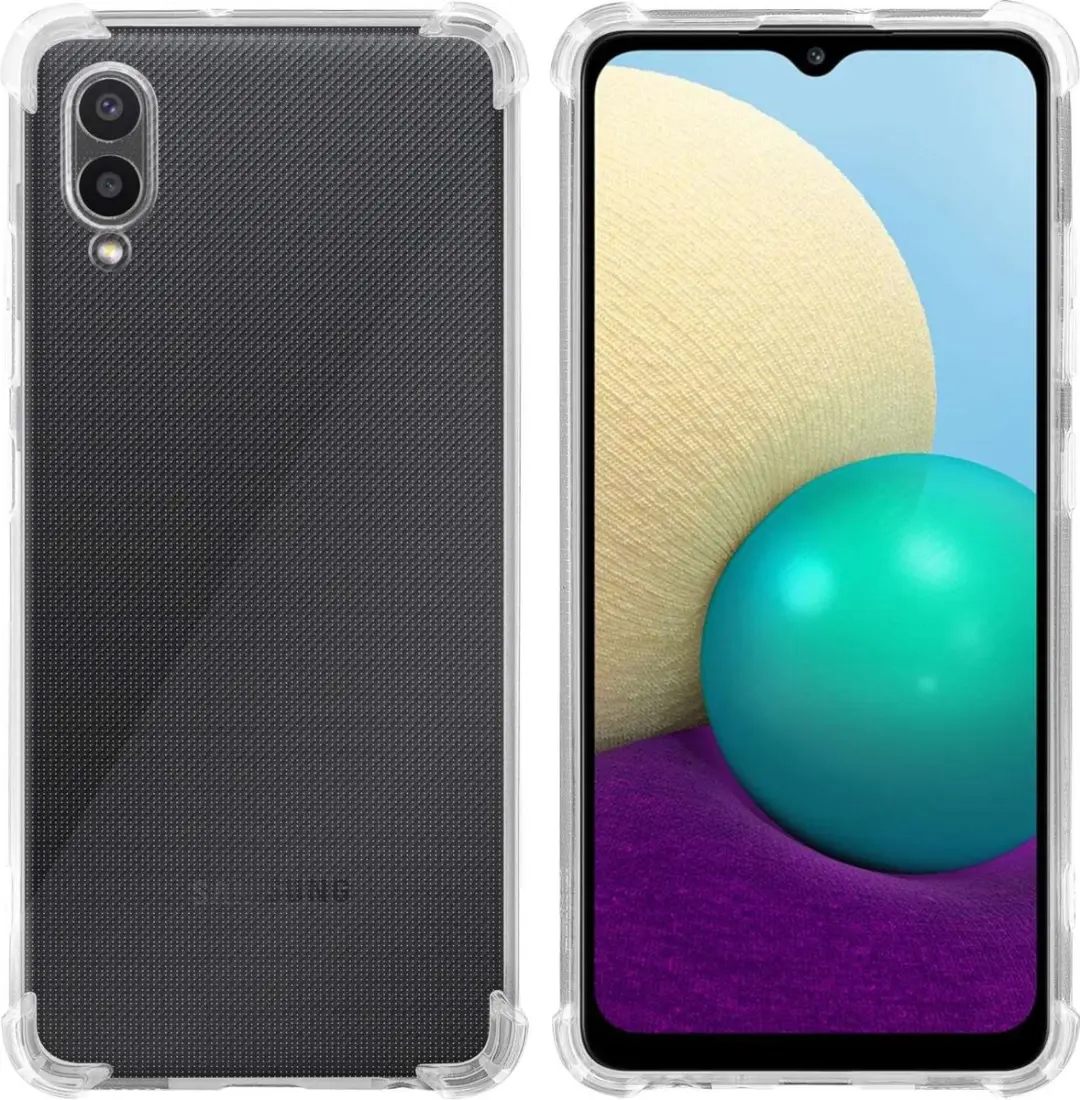 Cadorabo Hoesje geschikt voor Samsung Galaxy A02 / M02 in Doorzichtig