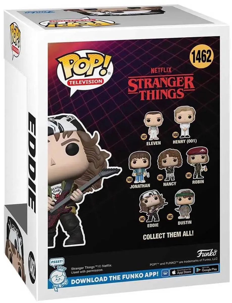 Funko Pop! TV: Stranger Things - Hunter Eddie (with Guitar)