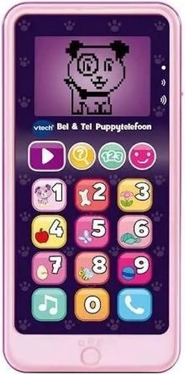 VTech Bel & Tel Puppytelefoon 80-603752 - Roze