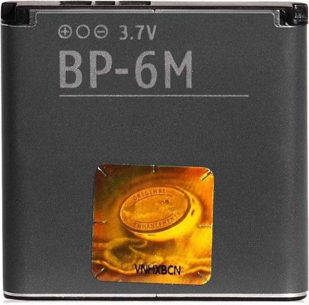 Nokia BP-6M Accu 1100mAh - afbeelding 2 van 2