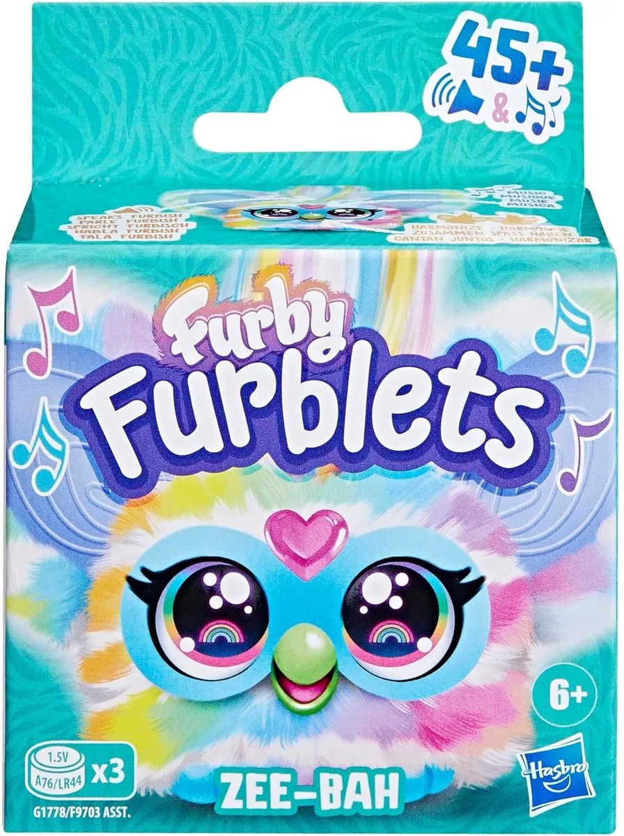 Hasbro Furby Furblets Zee Bah Speelfiguur - afbeelding 2 van 6