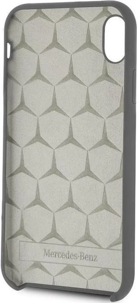 Mercedes-Benz Silicone Hoes iPhone XR - Grijs - afbeelding 2 van 3