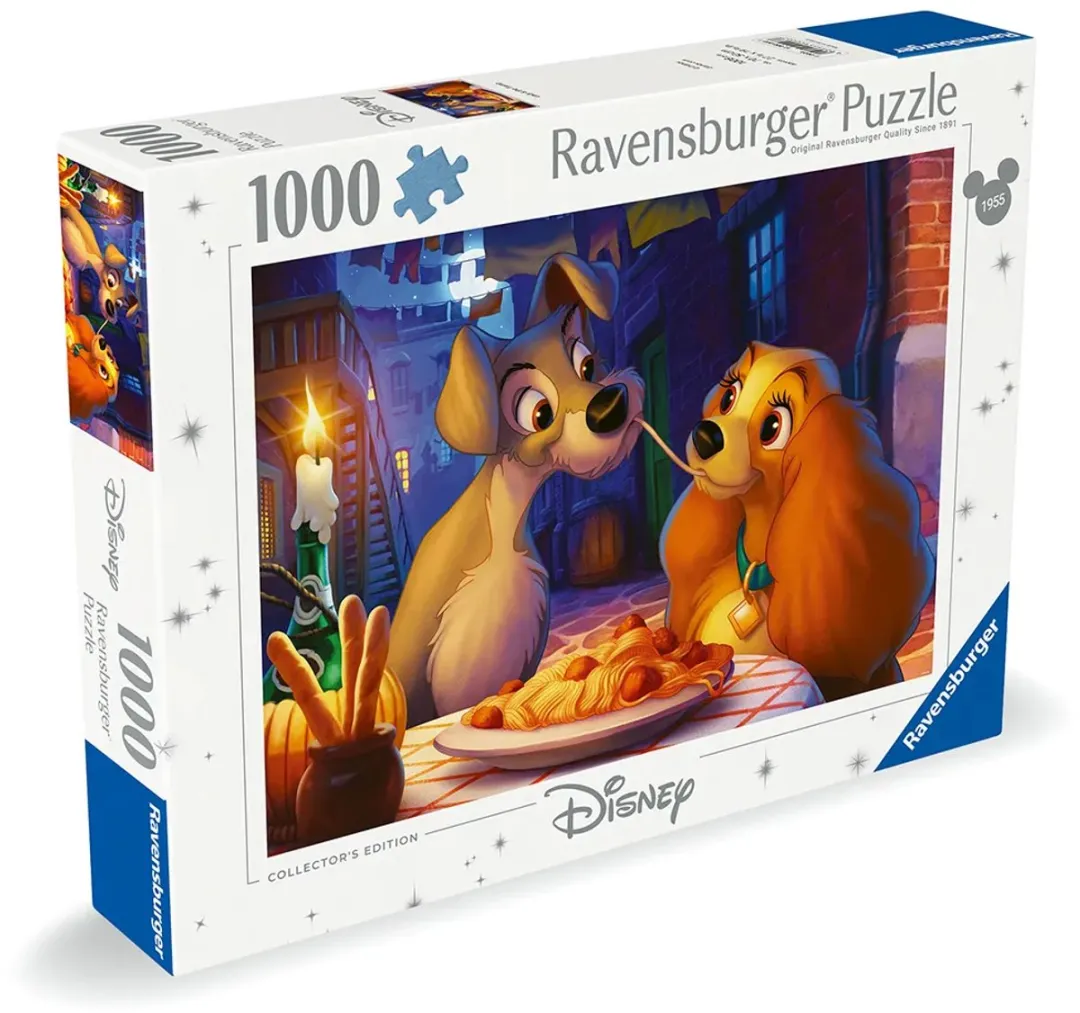 Ravensburger Disney Lady en de Vagebond Puzzel 1000 Stuks - Multicolor - afbeelding 6 van 6