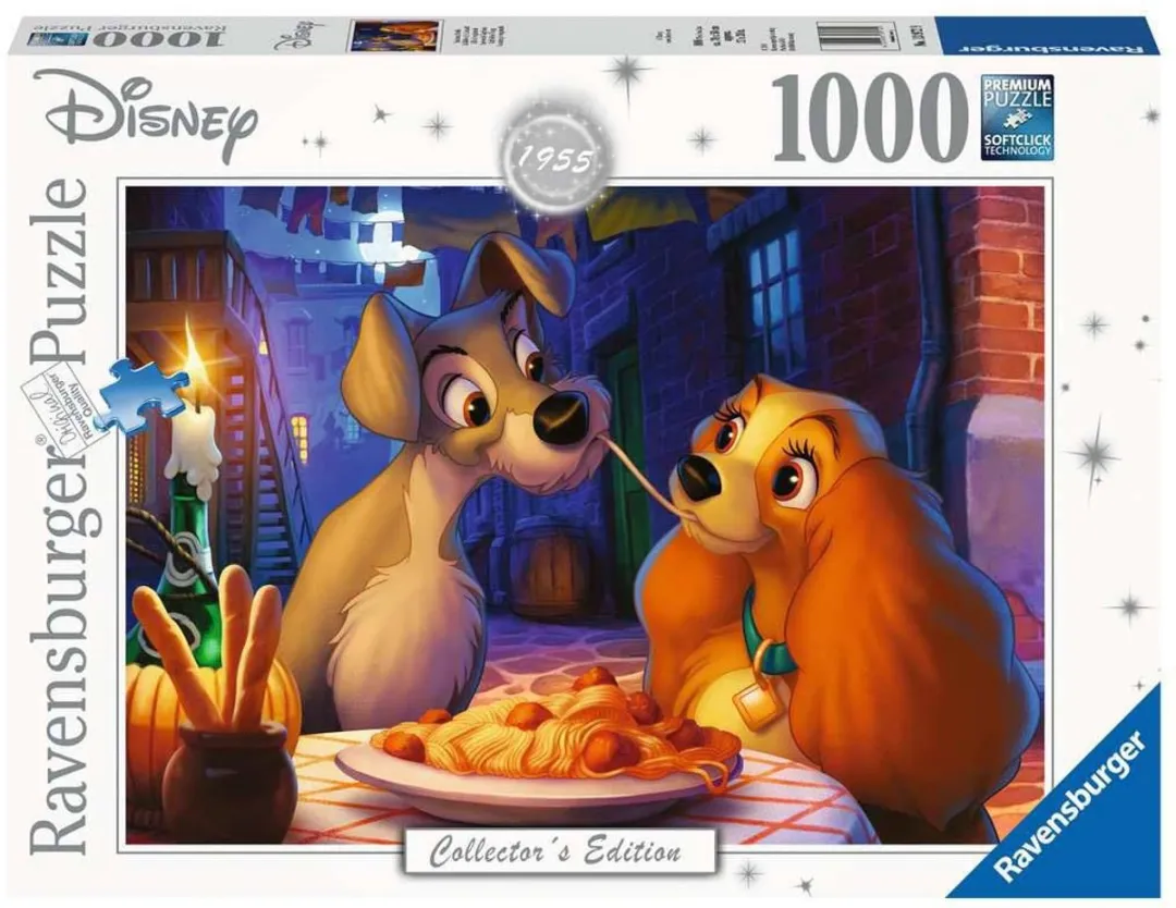 Ravensburger Disney Lady en de Vagebond Puzzel 1000 Stuks
