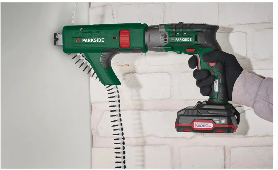PARKSIDE Accu Gipsplaatschroefmachine 20V - 2000mAh