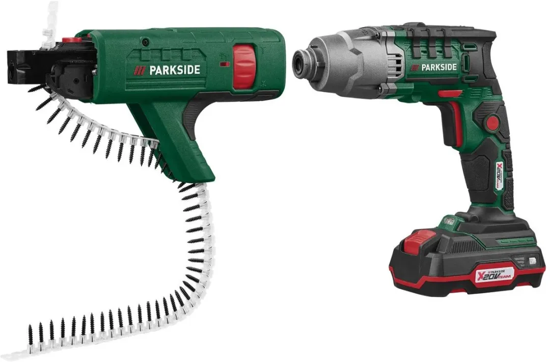 PARKSIDE Accu Gipsplaatschroefmachine 20V - 2000mAh - afbeelding 6 van 6