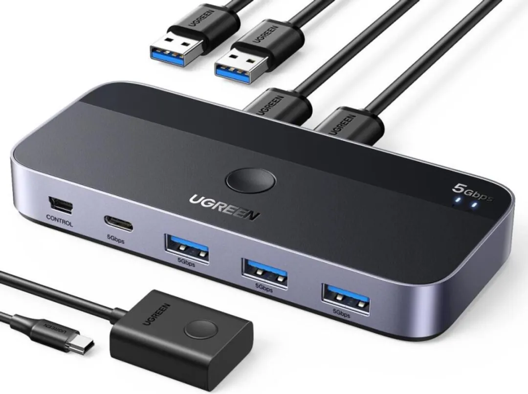 UGREEN USB 3.0 Sharing Switch 2-in-4