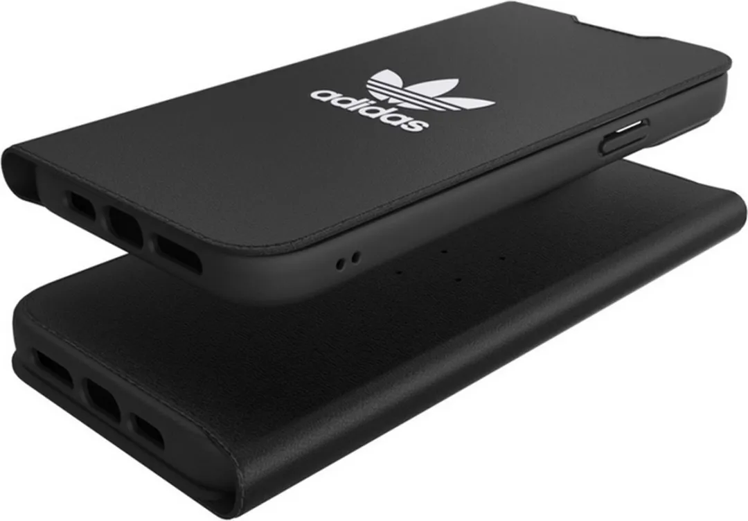 Adidas OR Trefoil Book Case iPhone 13 Pro Max - Zwart