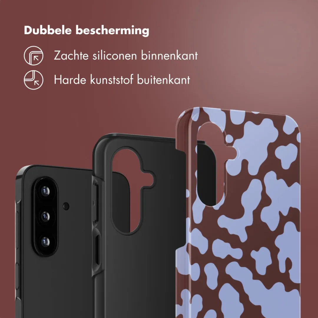 Selencia Hoesje Samsung Galaxy A17 - Moo'd Lavender Glow