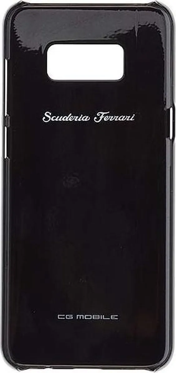 Ferrari Hoesje Samsung Galaxy S8+ - Zwart Carbon