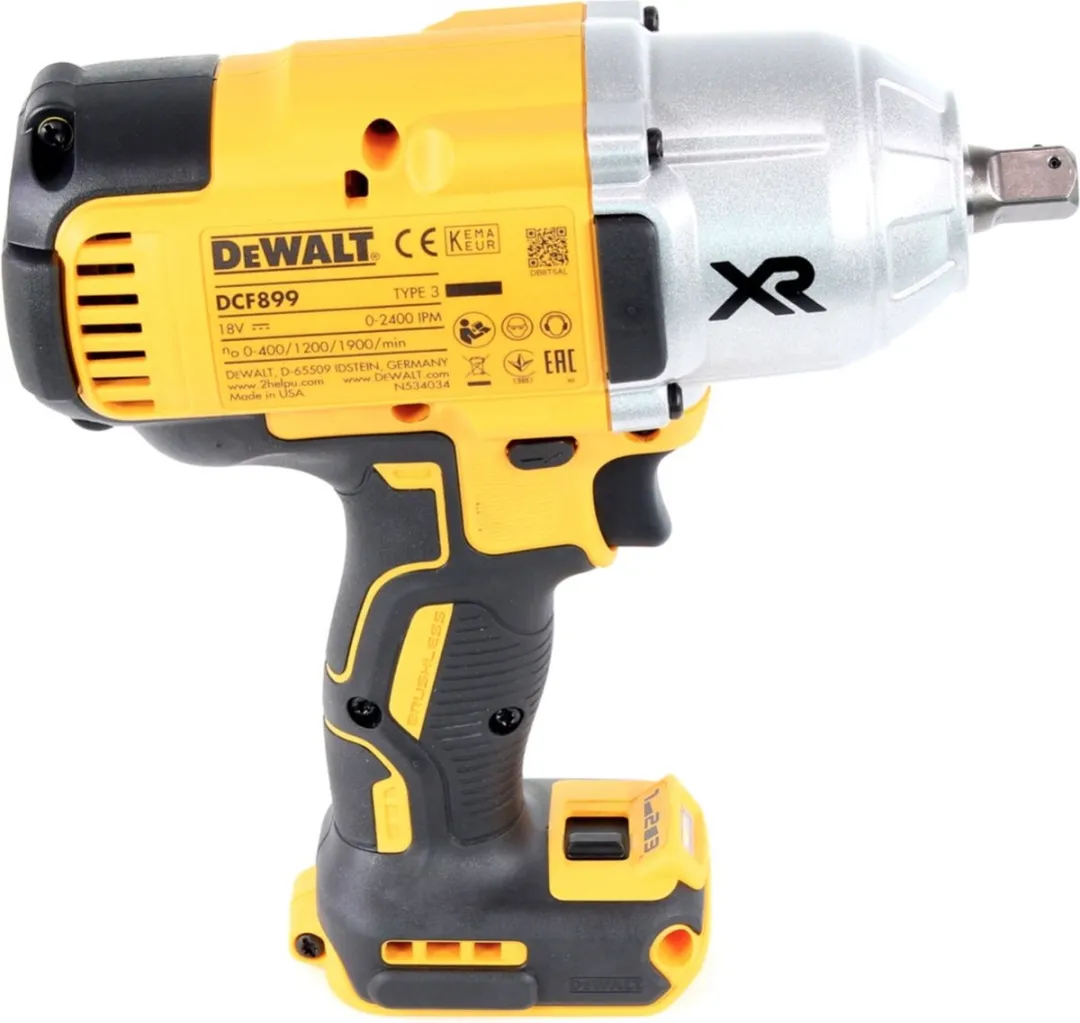 DeWalt DCF899N Slagmoersleutel 18V 950Nm - 1/2" borstelloos - afbeelding 3 van 5