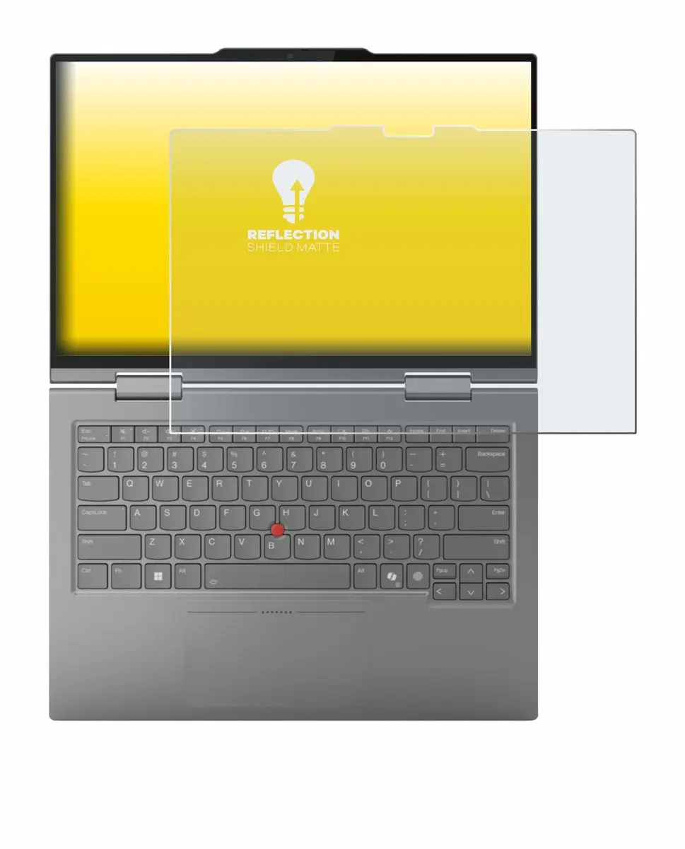 upscreen - Screenprotector voor Lenovo ThinkPad X1 2-in-1 Gen 10 Aura Edition - Folie Beschermfolie anti glare matte - afbeelding 5 van 6