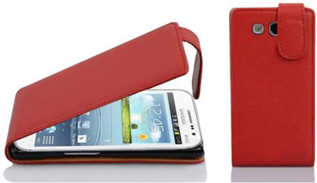 Cadorabo Hoesje geschikt voor Samsung Galaxy WIN in INFERNO ROOD