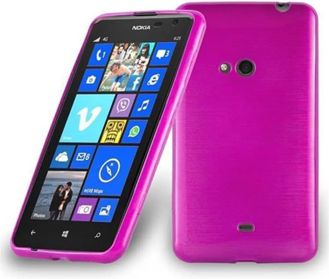 Cadorabo Hoesje geschikt voor Nokia Lumia 625 in ROZE