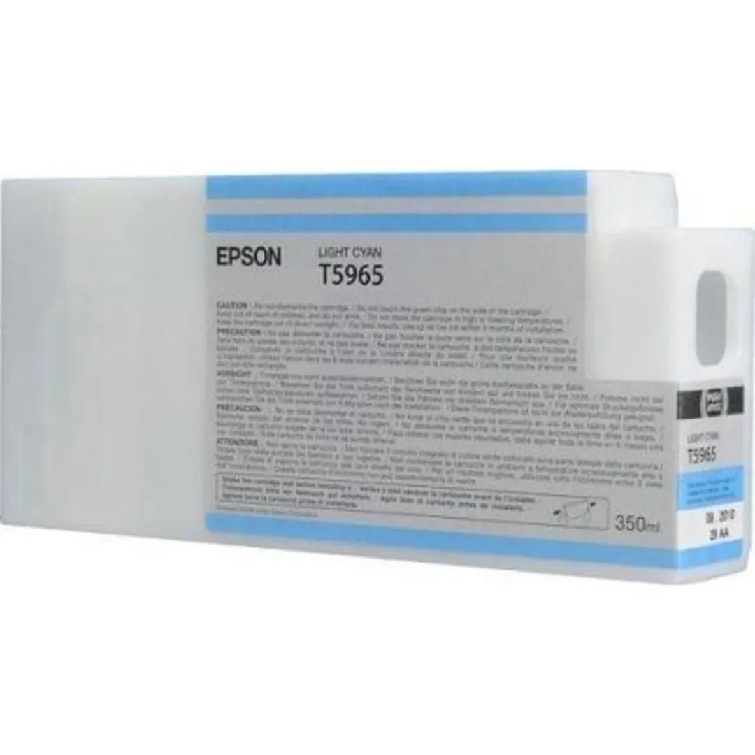 Epson UltraChrome HDR T596500 Inktpatroon - 350ml Licht Cyaan