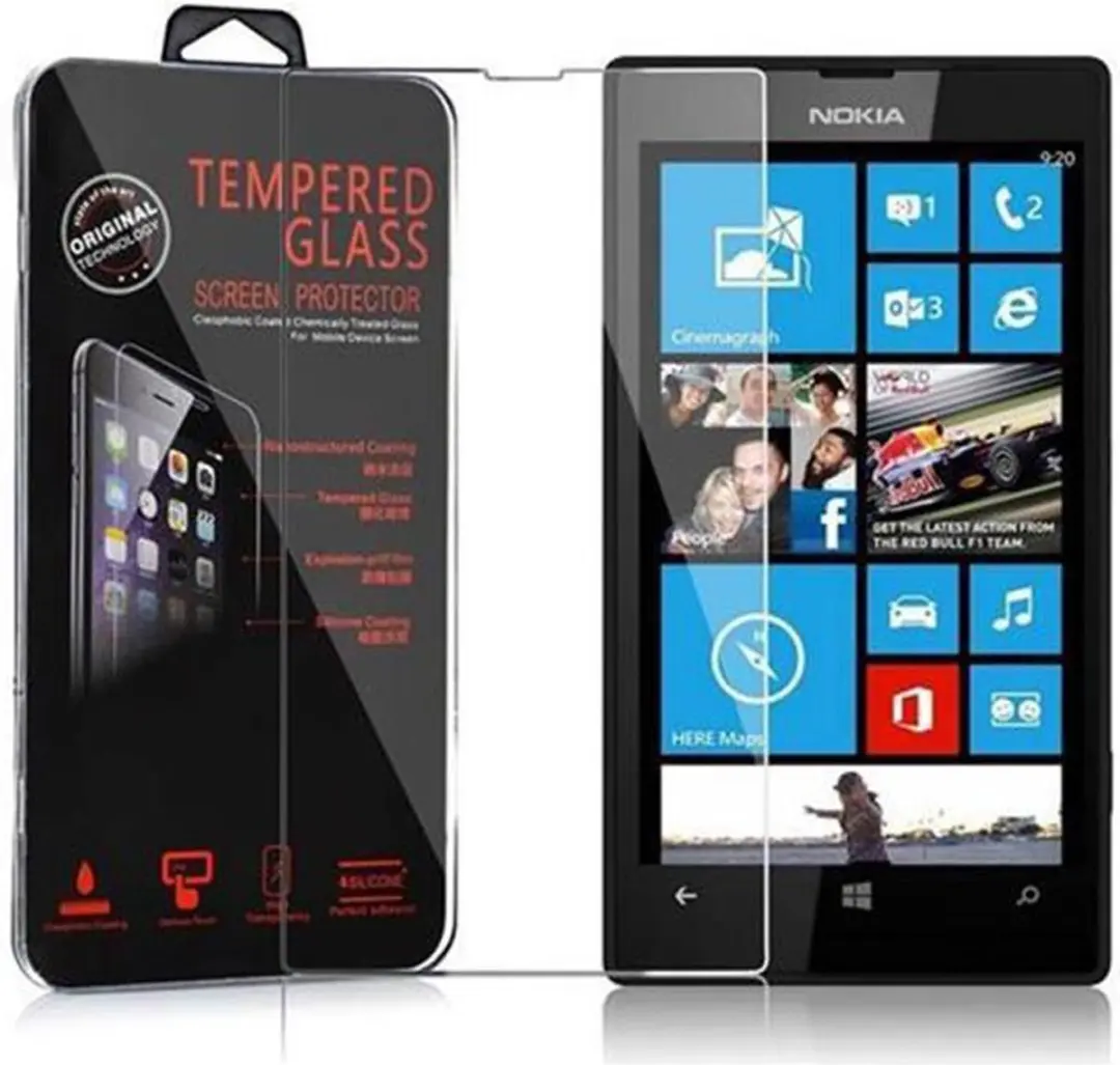 Cadorabo Screenprotector geschikt voor Nokia Lumia 520 / 521
