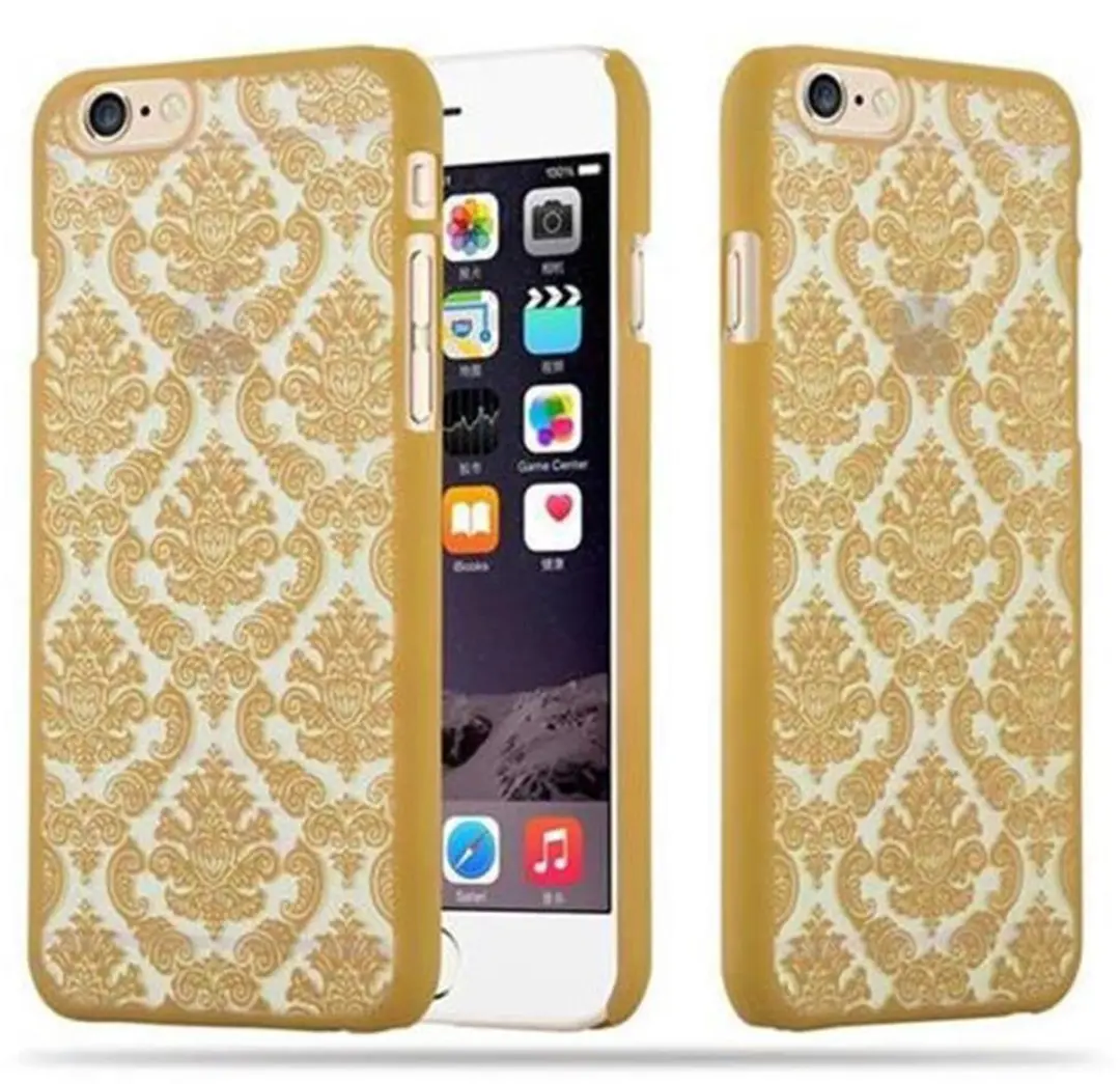 Cadorabo Hoesje geschikt voor Apple iPhone 6 / 6S in GOUD