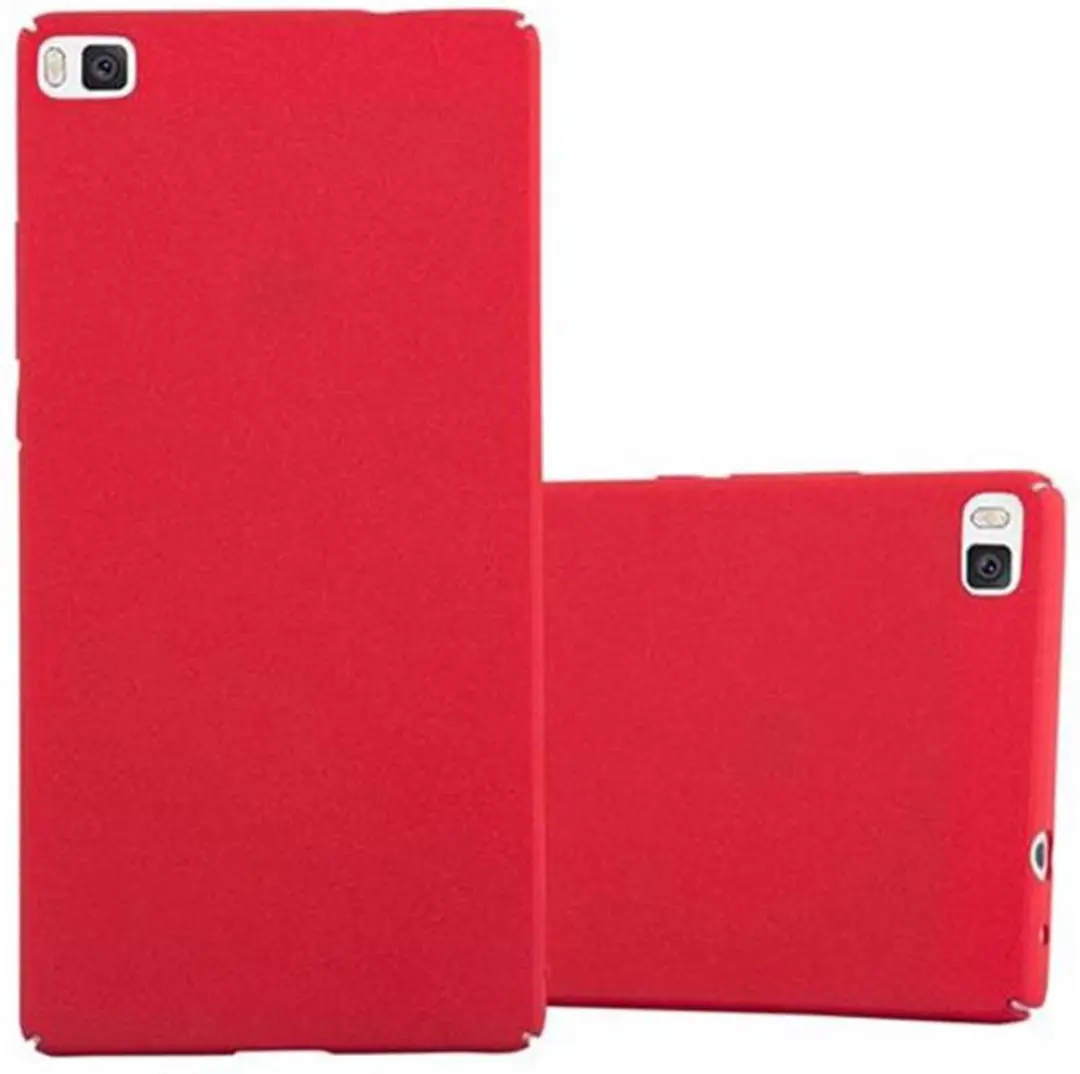 Cadorabo Hoesje geschikt voor Huawei P8 in FROSTY ROOD