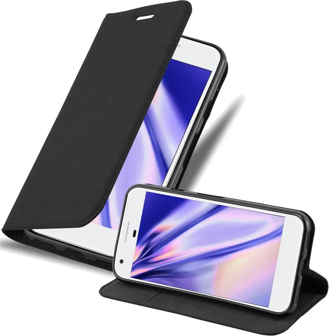 Cadorabo Hoesje geschikt voor Google PIXEL in ZWARTE NACHT