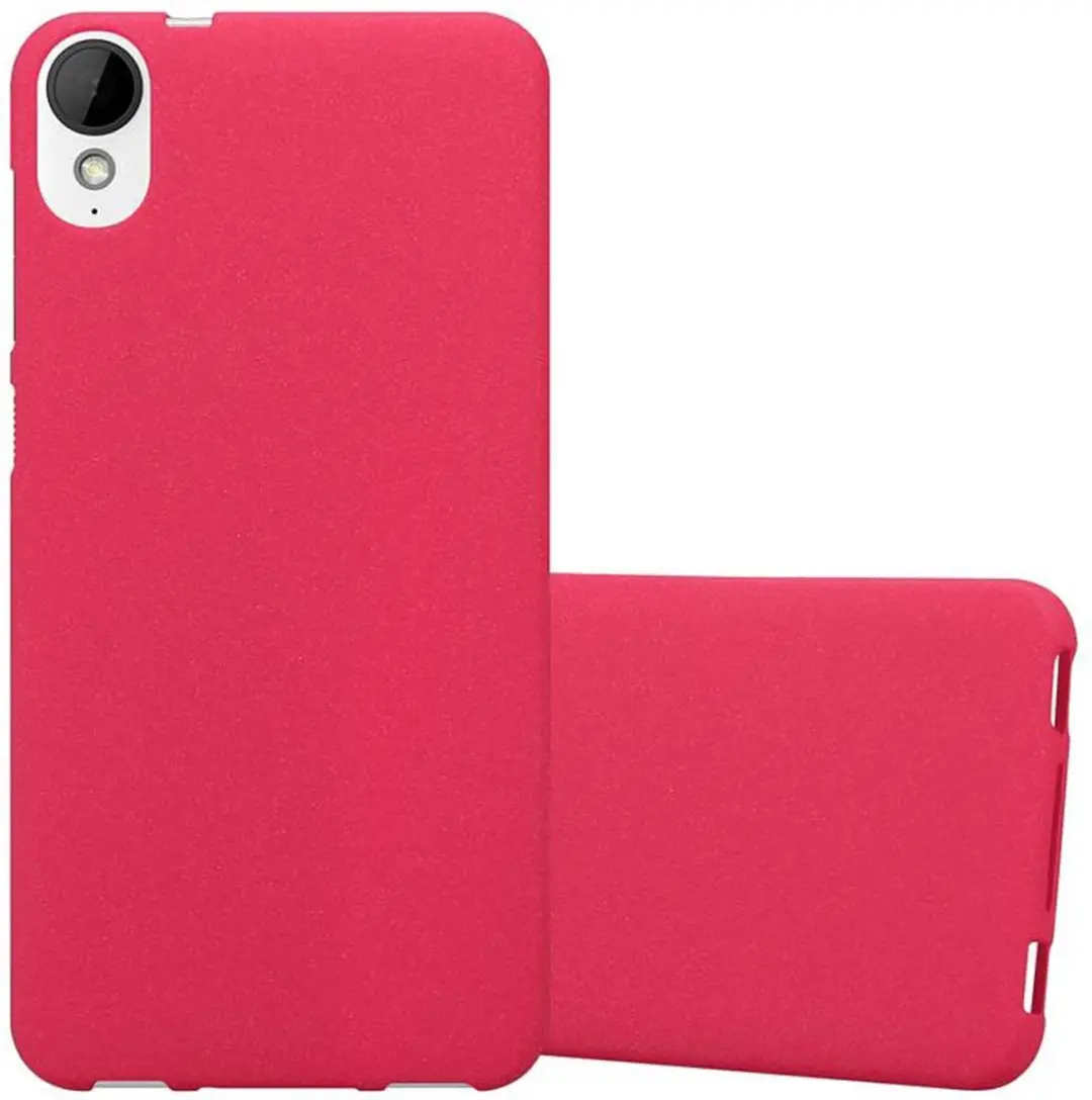 Cadorabo Hoesje geschikt voor HTC Desire 10 LIFESTYLE / Desire 825 in FROST ROOD