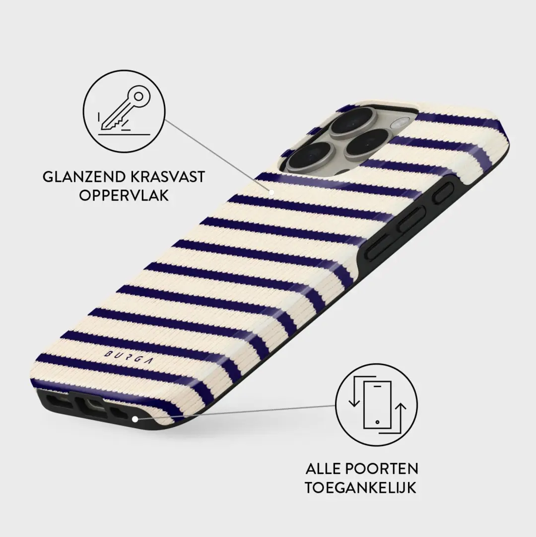 Burga Tough Backcover MagSafe iPhone 16 Pro Hoesje - Old Money - afbeelding 3 van 6
