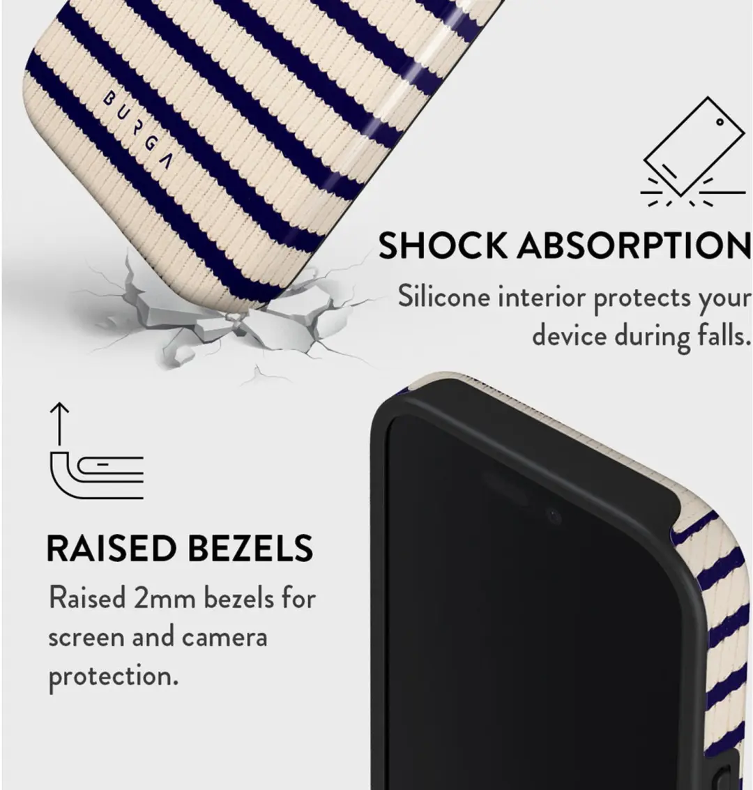 Burga Tough Backcover MagSafe iPhone 16 Pro Hoesje - Old Money - afbeelding 6 van 6