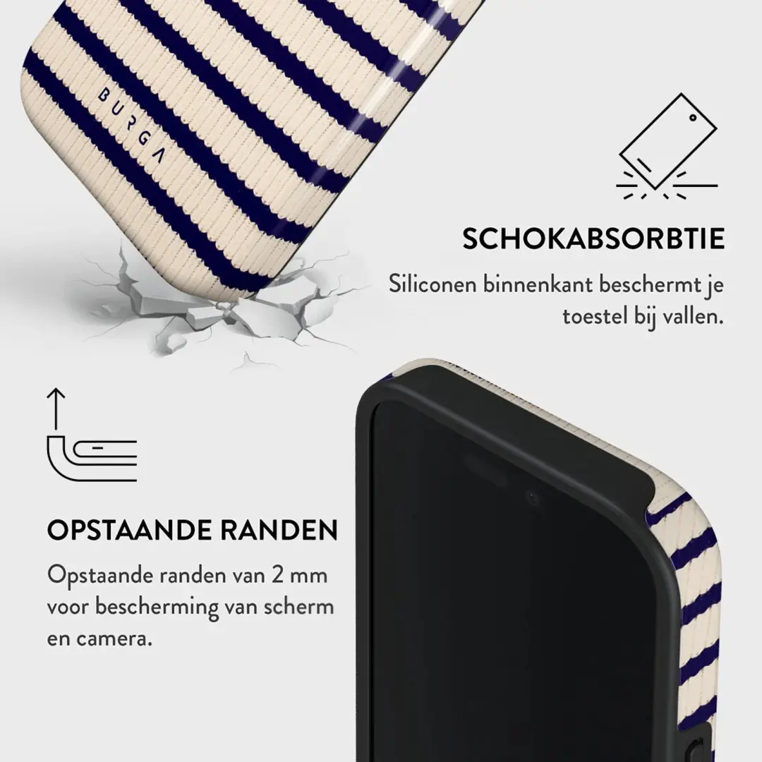 Burga Tough Backcover MagSafe iPhone 16 Pro Hoesje - Old Money - afbeelding 4 van 6