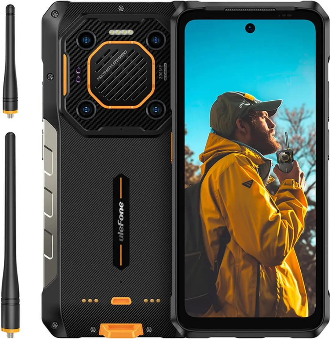 Ulefone Armor 26 Ultra Walkie-Talkie Smartphone - Zwart - afbeelding 6 van 6