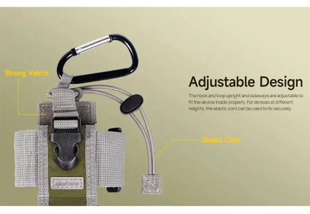 Ulefone Armor Molle Holster Smartphonehouder - Universeel - afbeelding 3 van 6