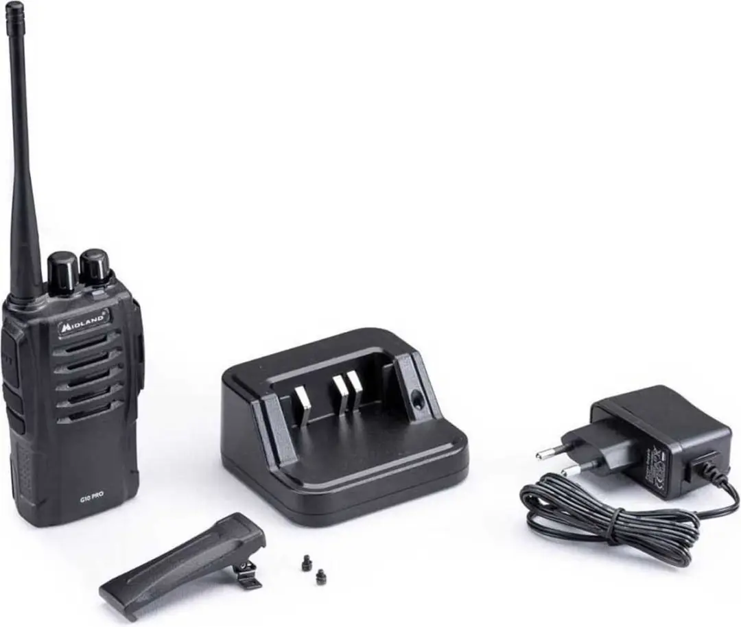 Midland G10 Pro C1107.04 PMR-portofoon - Zwart - afbeelding 5 van 6