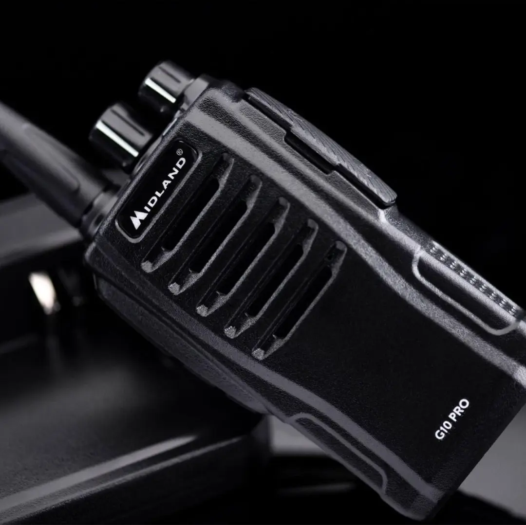 Midland G10 Pro C1107.04 PMR-portofoon - Zwart - afbeelding 2 van 6